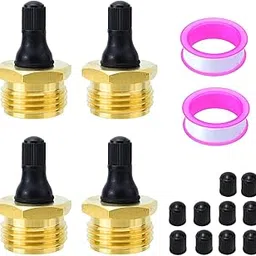 ATORSE 4Pcs RV Brass Blow Out Plug Easy Installation for Boats Travel Trailers-image-24