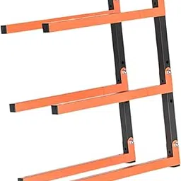 MERISHOPP 2X Wall Mounted Firewood Racks Multilayers Log Racks for Home Garden Cooking| Home| Kitchen-image-57