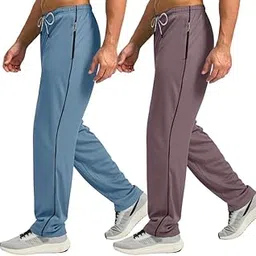 pinkmint Men's Combo Casual Trousers l Stylish Side Pocket with Zip l Lightweight & Comfortable Troser Pant for Summer (Pack of 2)-picture-24