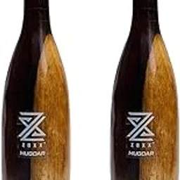 zaxx Oval Styled Tali Sheesham Wood Indian Clubs/Mugdar/Meel/Clubbell/Karla Kattai Weight 2KG (Pack of 2)-picture-45