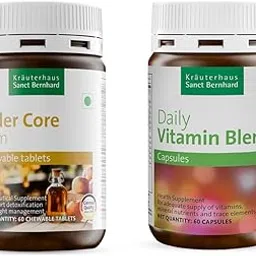 Kräuterhaus Sanct Bernhard Wellness Duo - Daily Vitamin Blend + Cider Core Chewable | Immune Support with Vitamins C, D & Zinc | Apple Cider Vinegar with Acerola Vitamin C | Digestion & Detox Support-picture-16