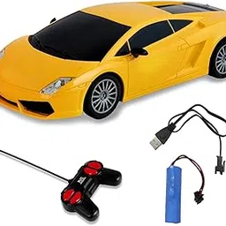 VGRASSP 1:24 Rechargeable Car Toy Super Racing Remote Control Glossy Exterior Smooth Flexible Wheels Equipped with Rechargeable Batteries(Included)- Multicolor (Design 1)-picture-16