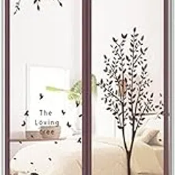 Kn2 MART Mosquito Net for Door Polyester Magnetic Curtain Auto Closing Insect Screen for All Door Types & Sizes with Self Adhesive Hook Tape (210 * 100cms, Brown)-image-68