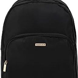 fastrack Women Nylon Backpack with Padded Tablet Sleeve | Adjustable Straps, Side Bottle Holders and Front Zip Pocket | Everyday Backpack | Trendy Women Handbags-picture-29