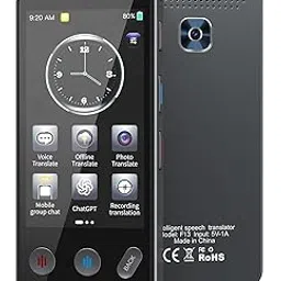 Language Translator Device No WiFi Needed, Instant Two-Way Translator Device for All Languages, 139+ Languages High Accuracy Translation Device with Online Offline Photo for Travel, Business (Black)-picture-27