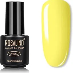 ROSALIND Gel Nail Polish UV LED Nail Polish Nail Manicure Long Lasting Nail Art Color Gel Need UV Lamp to Cure UV Gel Polish (7ml-52)-image-89