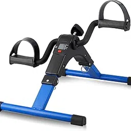 Folding Pedal Exerciser, Mini Under Desk Bike - Portable Foot Hand Cycle Peddler Machine Bicycle Exerciser for Arm Leg Exercise While Sitting-picture-24