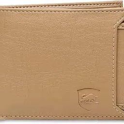 samtroh Slider ATM Design PU Leather Wallet for Men | 6 Card Slots I 2 Currency & Secret Compartments I 1 Coin Pocket & 1 ID Card Slots (Beige)-picture-50