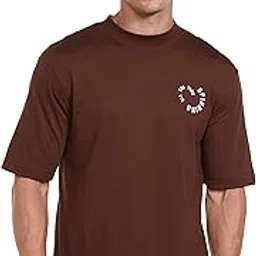 united colors of benetton Men's Solid Oversized Fit T-Shirt-picture-44