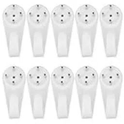 UJEAVETTE 4x20 Pcs Hard Wall Mounting Hooks for Photo Picture Frame Plates Hanging M-image-60