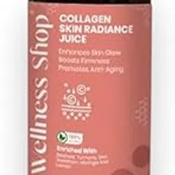 The Wellness Shop Collagen Skin Radiance Juice – 500ml | Glow-Boosting Collagen Drink for Healthy Skin, Hair & Nails | Antioxidants & Vitamin C, No Sugar & Gluten Free & | Men & Women-picture-30