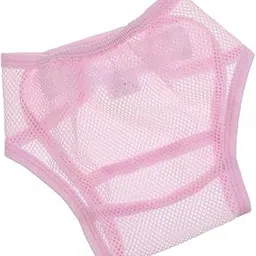 SNAPPSY Mesh Nappy Washable Diaper Pocket Cover Pant 80(0-6month) Pink-picture-24