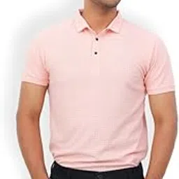Mellow Men's Cotton Regular Fit Polo T-Shirt | Solid Polo T-Shirt for Men | Half Sleeves & 3 Button Collared Neck | Aesthetic, Trendy, Stylish & Classy-image-65
