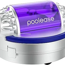 Poolease X1 Robotic Pool Vacuum for Above Ground Pool, Automatic Cordless Pool Cleaner with 45W Dual-Motor, Ideal for Above-Ground Flat Pool, 2L Debris Capacity (Purple and Silver)-picture-41