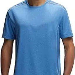 jockey MV35 Men's Recycled Microfiber Elastane Stretch Breathable Mesh Round Neck Half Sleeve T-Shirt with Stay Fresh Treatment image 1