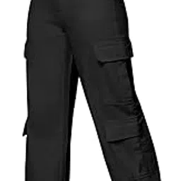 Women's Jeans & Pants - High Waist, Baggy, Cargo, Bootcut, Bell Bottom | Cargo beggy Jeans for Women-image-38
