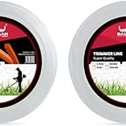 Balwaan Krishi Trimmer Line | Nylon Rope Bundle for Brush Cutter 50m, 3mm | Accessory of Tap n Go | Grass Cutter, Trimmer, Tap n Go, Suitable for All Types of Brush Cutters (Square, Pack of 2)-picture-21