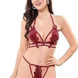 senoraa Women's Satin Bra & Panty Set Plain Regular Fit Lingerie for Ladies Soft,Smooth & Lightweight Innerwear with Adjustable Straps Elegant & Comfortable Set for Daily & Occasional Use-picture-10