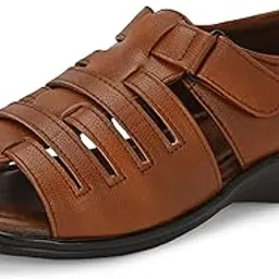 Sandal for Men | Grip Insole for Stability | Modern Look with Straps | Comfortable Footwear (9780)-image-90