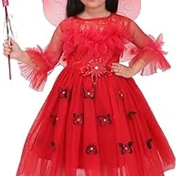 Fashion Baby Girls Maxi/Full Length Festive/Wedding Dress-picture-41