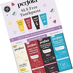 Perfora Toothpaste Travel Assorted Pack - 120 g (30 g, Pack Of 4) | Teeth Whitening Toothpaste | SLS Free Toothpaste & No Artificial Sweeteners Oral Care For Fresh Breath | Toothpaste Combo Pack Offer-picture-17