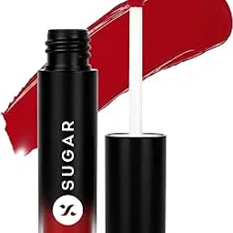 SUGAR Cosmetics Mousse Muse Lip Cream | Lasts 24+ Hrs | Creamy Mousse Lipstick | Waterproof & Smudgeproof | 5ml - 06 Harmony in Red-picture-10