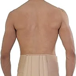 Spoinkky Magnetic Lumbar Support Belt | Brace For The Lower Back Pain Relief | Magnetic | Lower Back Brace Support | Lumbar Support Waist Belt (Beige) -XL-picture-16