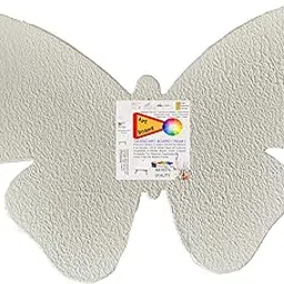 SNOOGG Gessoed Wood Art Painting Board, Multi-Application Surface,Artistic Grain Finish. 8 inch Butterfly Shape.-picture-31