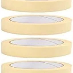 URBAN BOX Masking Tape 1/2 Inch 12 mm x 20 Meters of Multi-Use, Easy Tear Tape. Great for Carpenter Labeling, Painting, Packing Adhesive Leaves No Residue. (6)-picture-68