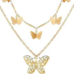 youbella Jewellery for women Gold Plated Pendant Necklace Chain for Women & Girls-picture-51