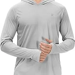 roadbox Men's Sun Protection Long Sleeve Hoodie UPF 50+ Outdoor UV Fishing Shirts for Workout, Running, Fishing, Hiking-picture-25