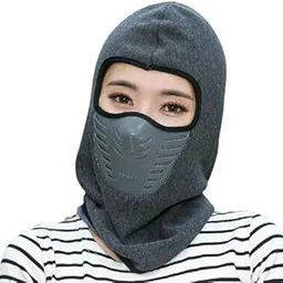 g&s Winter Warm Hat Motorcycle Windproof Face Mask Hat Helmet Beanies for Men Women Outdoor Sports Fleece Balaclava Hat Grey Color-picture-21