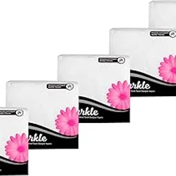 Sosoft sparkle Premium Tissue Papers, 2-Ply, 50 Sheets, Pack of 5, White, 5x50=250 Tissue Paper-picture-29