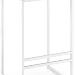 OGFC 61512 Classic White Bar Stool with Cushion Counter high Stool Heavy Breakfast Chair Suitable for Bars, Kitchens Counter Chair (Color : White, Size : 66cm/26in)-picture-18