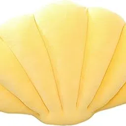 ATORSE Shell Decorative Pillow Clam Pillow Floor Cushion for Living Room Bed Office Yellow-picture-16