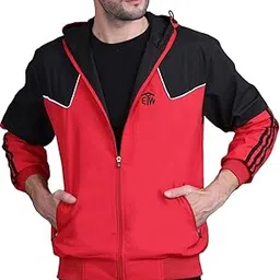 ekools Men Nylon Zipper Windcheater Jacket (Wind10)-picture-15