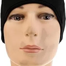 TRENDYNEST Black Cycling Skull Cap/Liner/Running Beanie - Ultimate Thermal Retention and Performance Moisture Wicking Fits for Under S-image-49