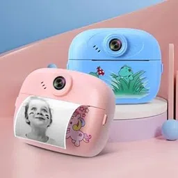 Print Camera for Kids, Dual Selfie Digital Camera with 1080P HD Videos Recoding, 48 MP BT & App Control Instant Photo Printer for Kids Boys & Girls (Pink)-image-30