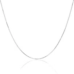925 Sterling Silver 1.5 MM Box Chain Italian Necklace Sturdy Lightweight - Lobster Claw Clasp 16-36"-image-5
