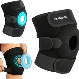 Aidoriz Knee Cap with Built-in 5mm Gel for Knee Pain, Knee Support for Women and Men Knee Pain, Knee Caps for Women for Pain Relief, Knee Brace for Ligament Tear, Osteoarthritis, Joint Pain, Univeral Size (Pack of 1)-picture-23