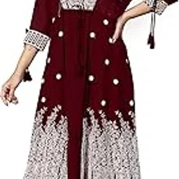 sancia Women Flared Embroidered Gown-picture-36