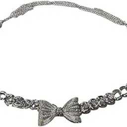 Oxidized Silver Kamarband waist chain for Girls & Women-picture-39
