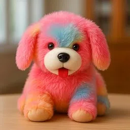 Plush Multicolour Rainbow Dog Stuffed Soft Toy – Cute & Cuddly Animal Doll for Kids, Boys & Girls | Birthday Gift, Home Decor & Playtime Companion-picture-31