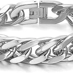 Metal Stainless Steel Bracelet for Men-image-4