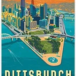 Pittsburgh - Fridge Magnet-picture-23