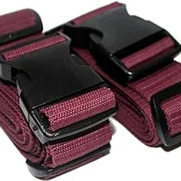 SHOPEE 9.5ft 114" Tie Down Straps, Heavy Duty Lashing Straps up to 600lbs，Adjustable Cam Buckle Tie-Down Straps for Motorcycle, Cargo, Trucks,Trailer,Luggage- Maroon 2 Pack-picture-31