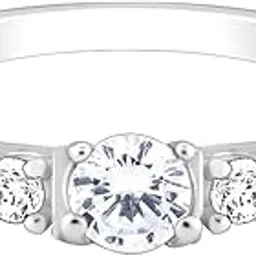 925 Silver Trilogy of Love Ring, Fixed Size, Indian - 12, US - 6| Gifts for Women and Girls | With Certificate of Authenticity and 925 Stamp | 6 Months Warranty*-image-29