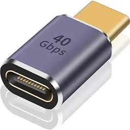 ETZIN USB C Extender Adapter 40Gbps 8K@60Hz USB C Male to Female Extension Adapter, USB C 3.2 PD 100W Type C Extender Support USB4 3/4 Pack of 1-picture-36