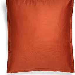 Himeya 100% Cotton Woven Rib 1 Piece Pillow Sham, 60 X 70 CM (Clay red)-picture-31