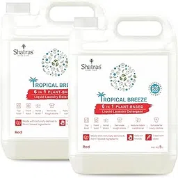 Shatras Liquid Detergent 5 Liter, Laundry Liquid for Fabric Care, Suitable for Top-Load and Front Load Machine and Hand Wash, Concentrated Laundry Detergent-5L-2-picture-12